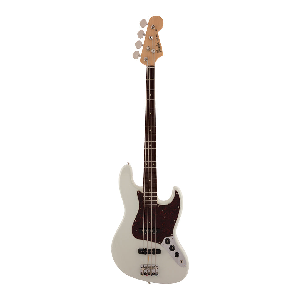 Fender Made in Japan Traditional 60s Jazz Bass Rosewood Fingerboard Olympic White