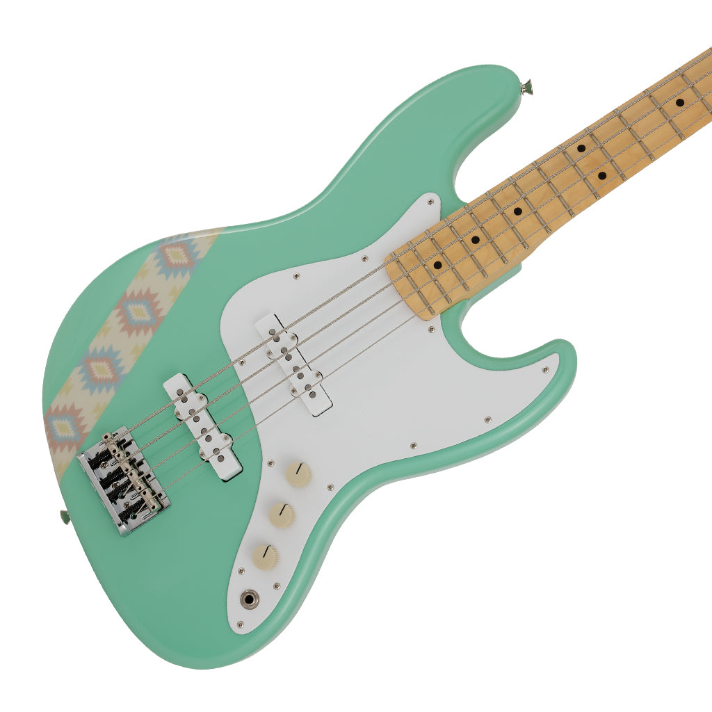 Fender Silent Siren Jazz Bass Maple Fingerboard Surf Green