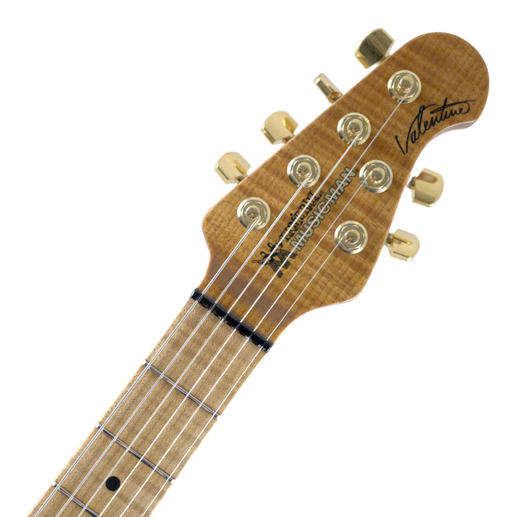 Ernie Ball Music Man Valentine w/White Pearloid Pickguard - Pink Champagne