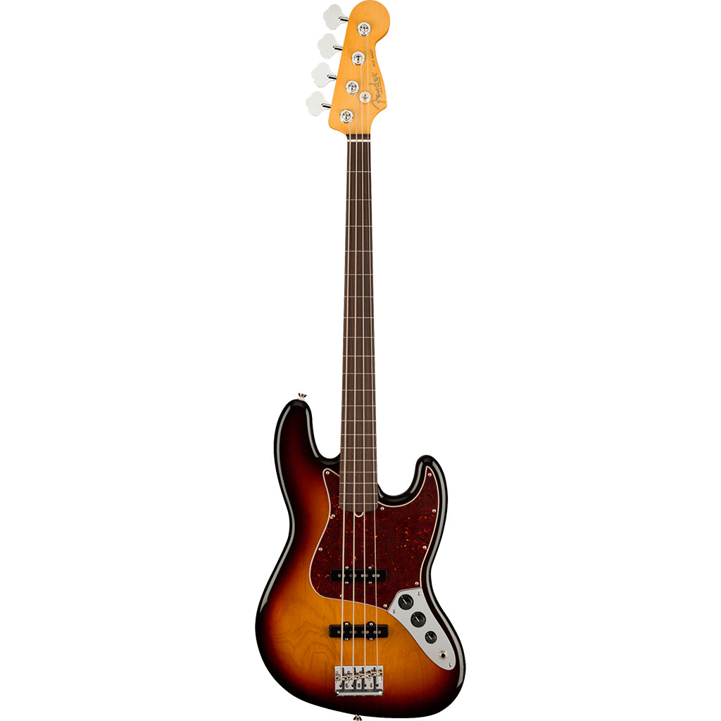 Fender - American Professional II Jazz Bass® Fretless - Rosewood Fingerboard - 3-Color Sunburst