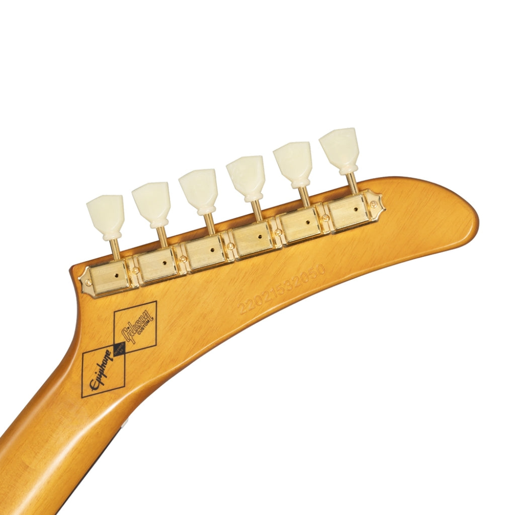 Epiphone - 1958 Korina Explorer Electric Guitar Left Handed - Aged Natural