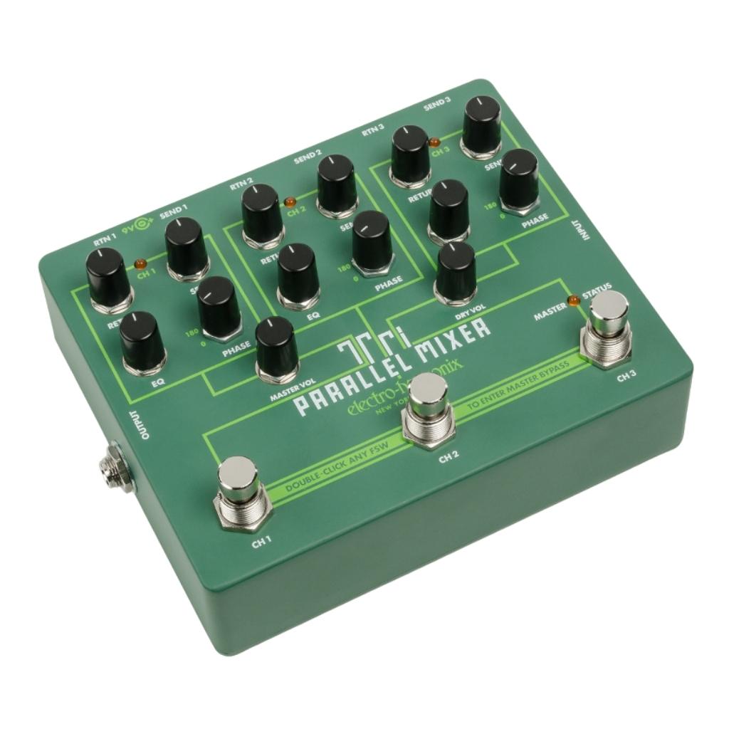 Electro Harmonix Tri Parallel Mixer Effects Loop Mixer Switcher