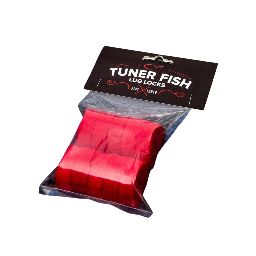 Tuner Fish - Cymbal Felts - 10 Pack (Red)