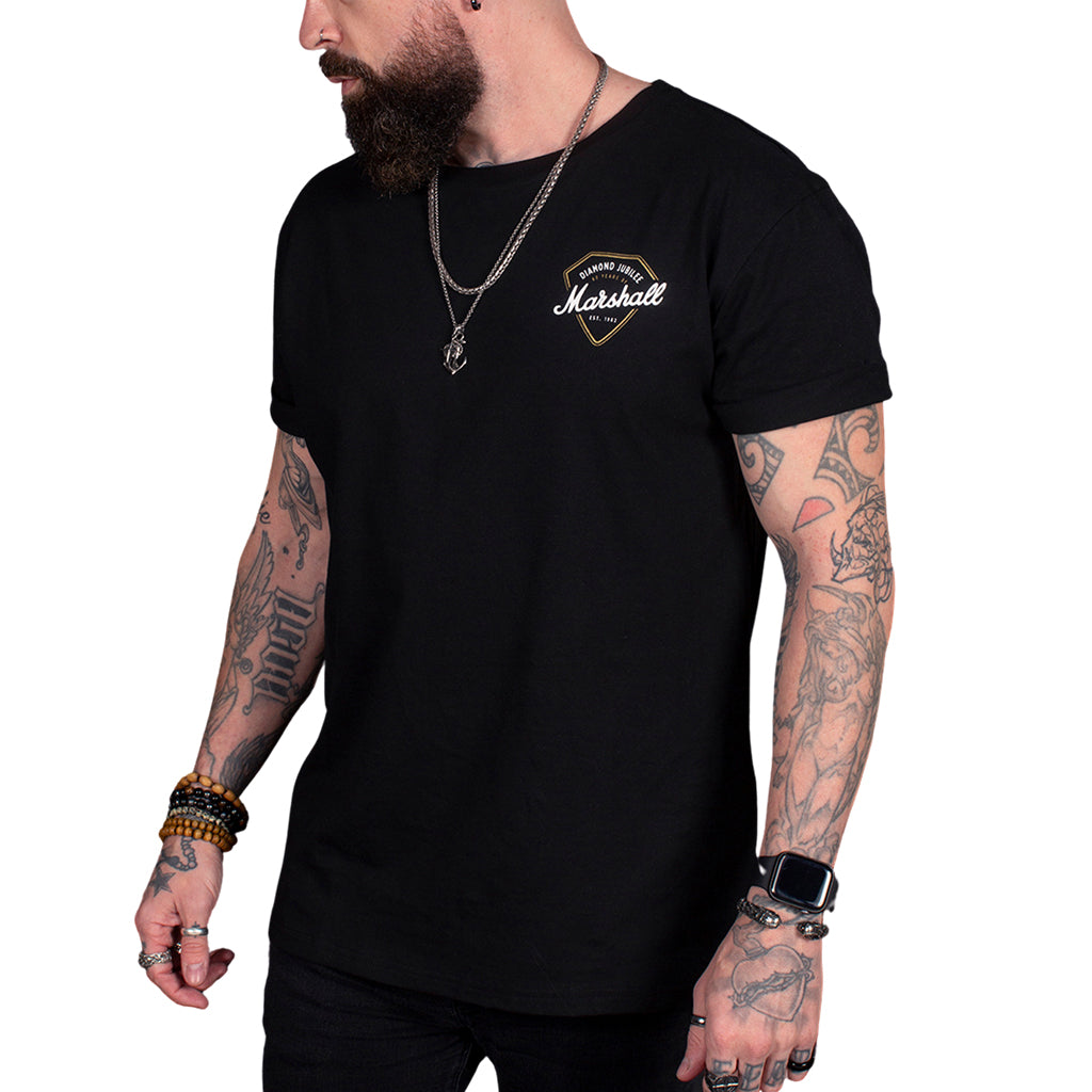 Marshall Diamond Jubilee T Shirt - Large-Sky Music
