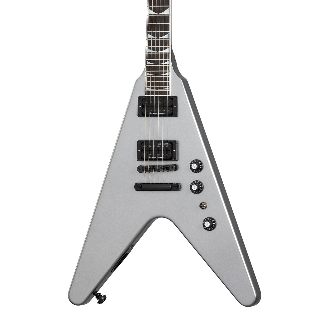 Gibson Dave Mustaine Flying V EXP Silver Metallic