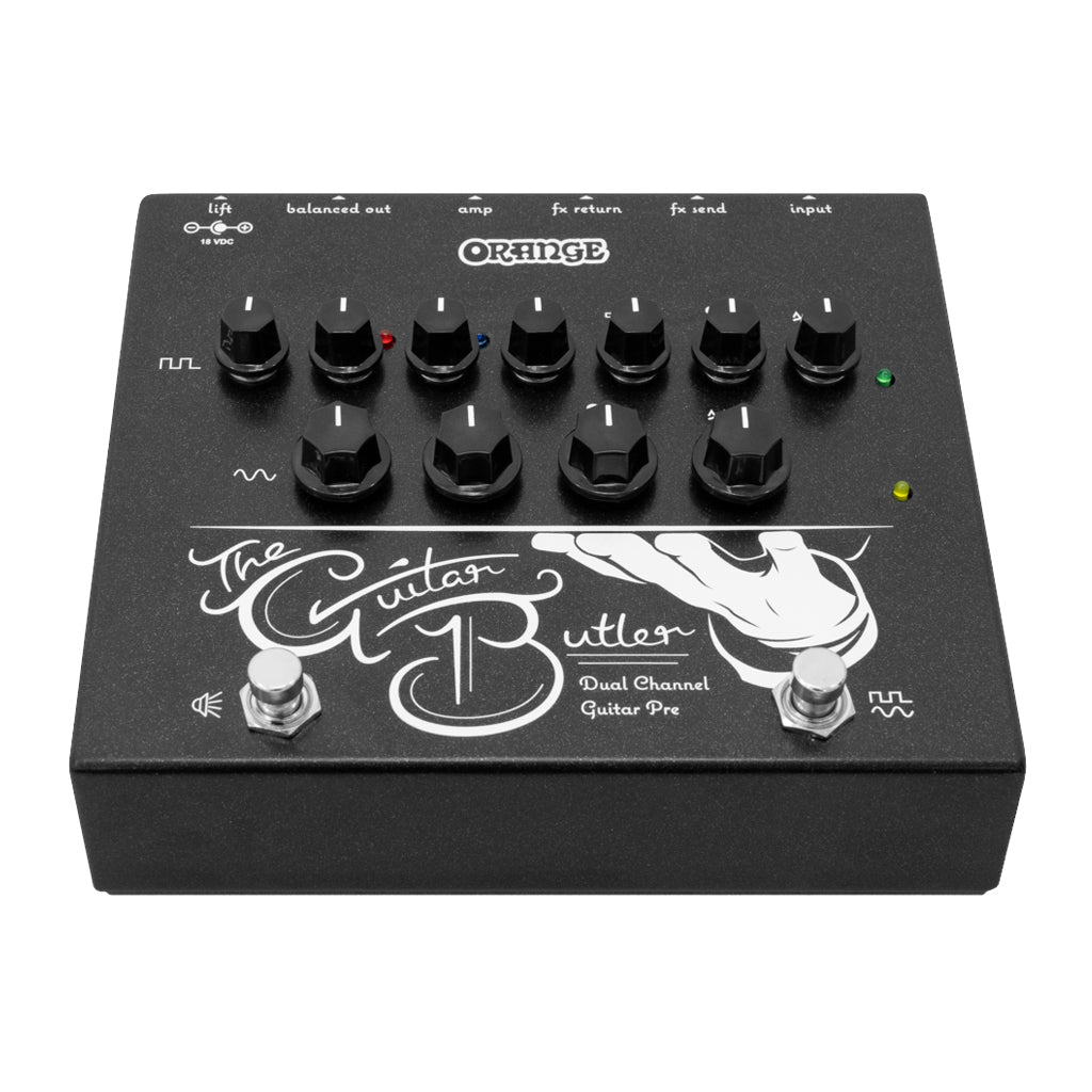 Orange Guitar Butler Dual Channel Guitar Pre Amp Pedal