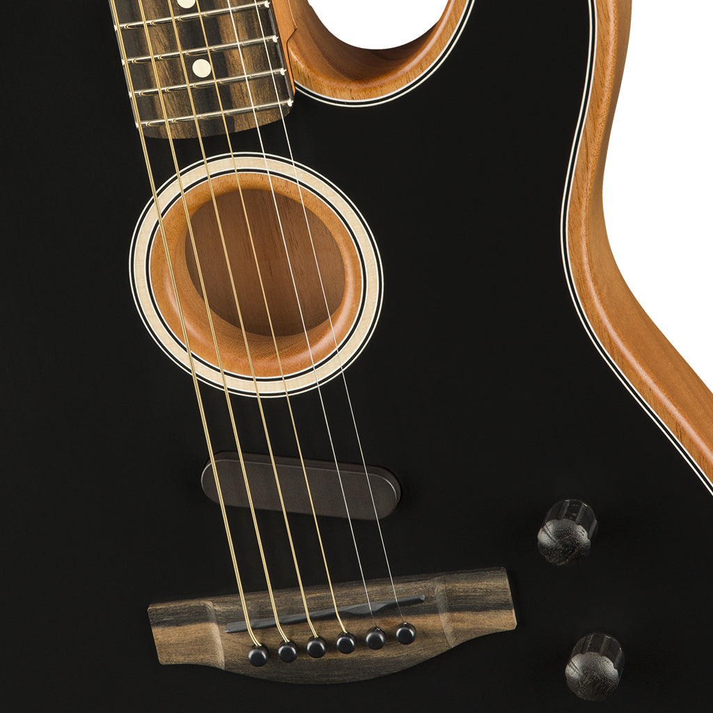 Fender American Acoustasonic Telecaster Ebony Fingerboard Black