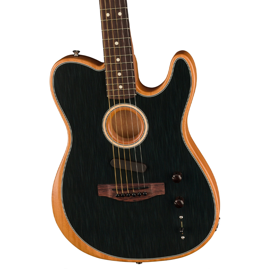 Fender - Acoustasonic® Player Telecaster® - Rosewood Fingerboard, Brushed Black
