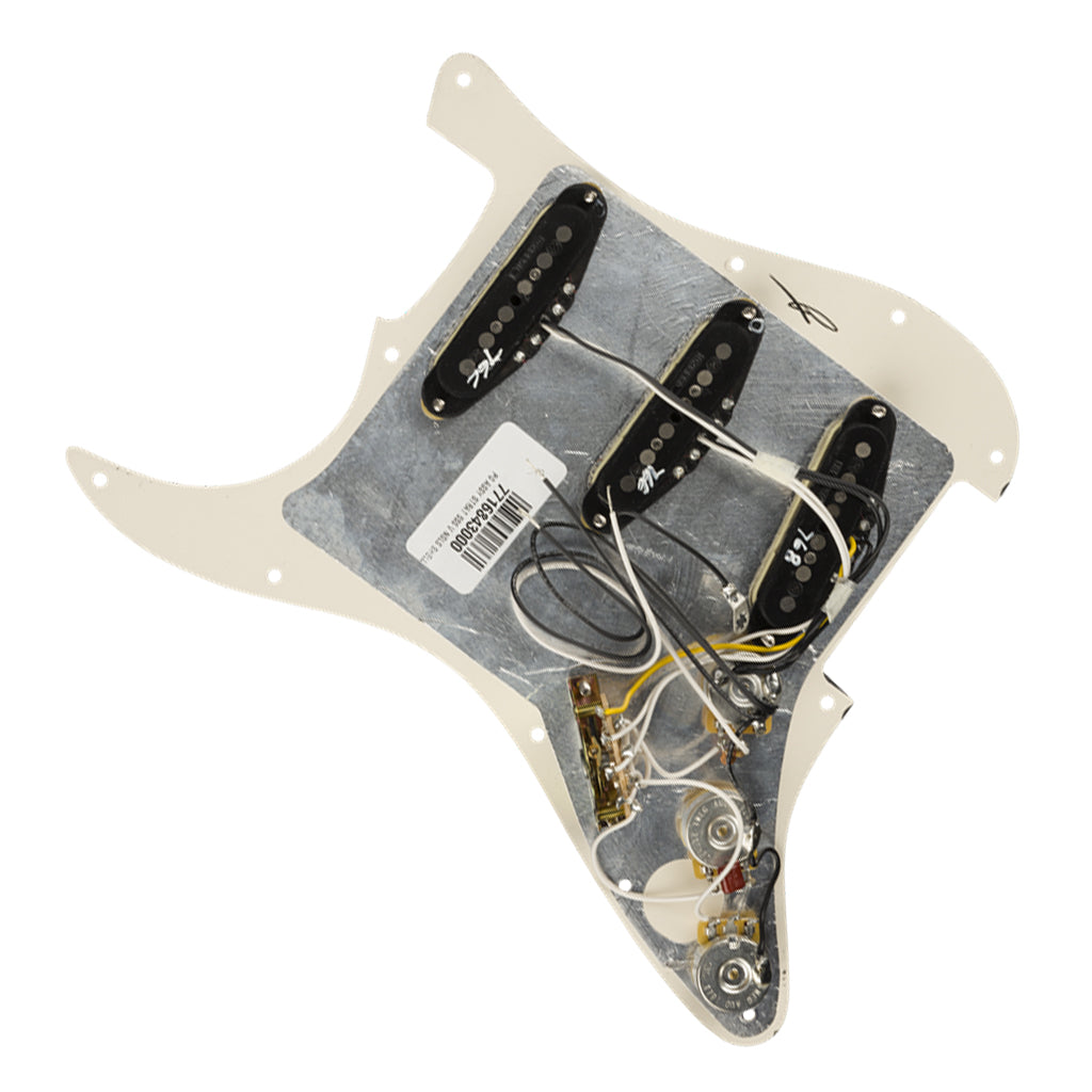 Fender Pre Wired Strat Pickguard Vintage Noiseless SSS Tortoise Shell 11 Hole PG