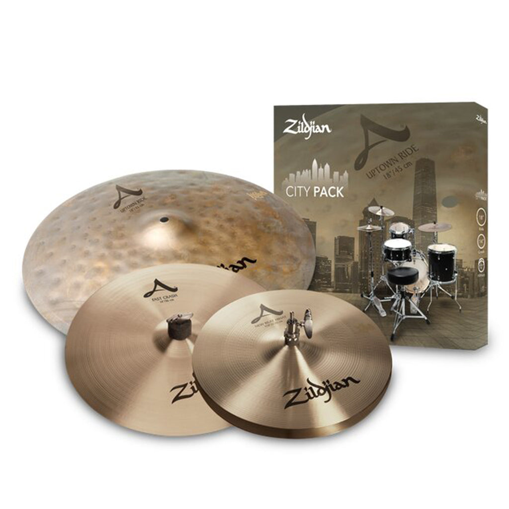 Zildjian - A Zildjian - "The City Pack" - 12" 14" 18"