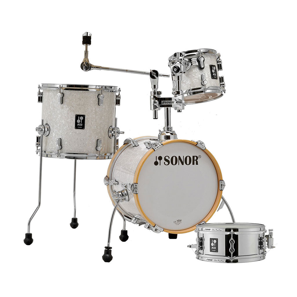 Sonor - AQ2 Series Martini - 4-Piece Shell Pack - White Pearl