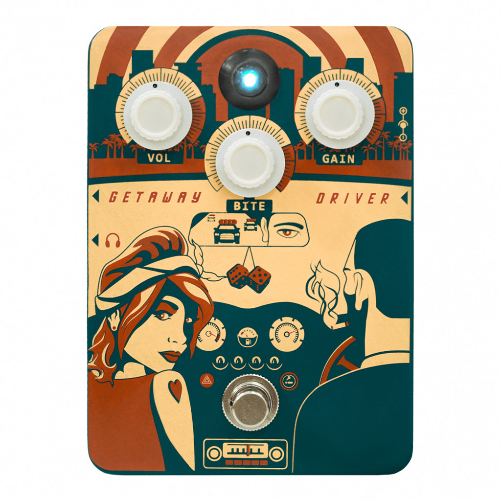 Orange Getaway Driver Pedal