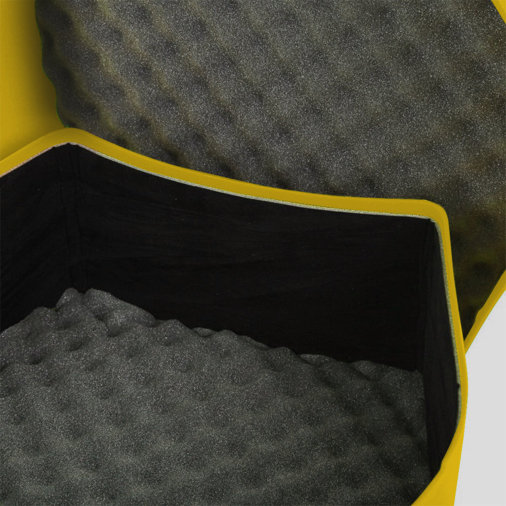 Hardcase - Lined Yellow 14" - Snare Case