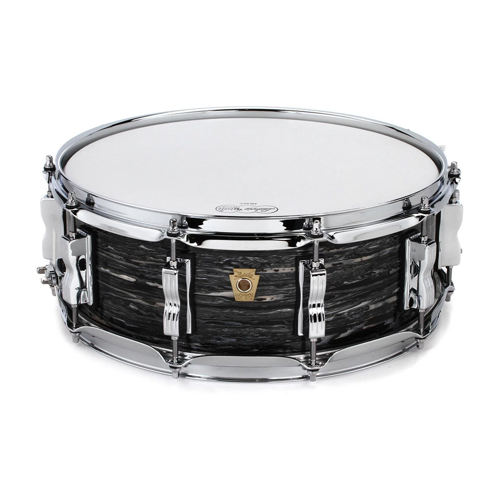 Ludwig Classic Maple Snare Drum - 5"x14" - Vintage Black Oyster