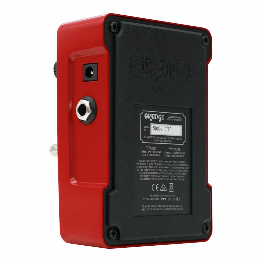 Orange Two Stroke Boost Pedal