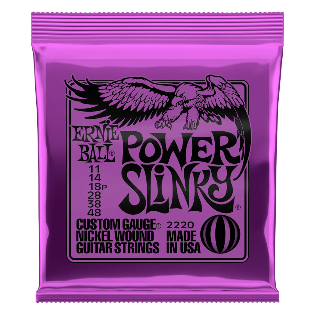 Ernie Ball E2220 Power Slinky 11 48 Guitar Strings Guitar Strings P02220