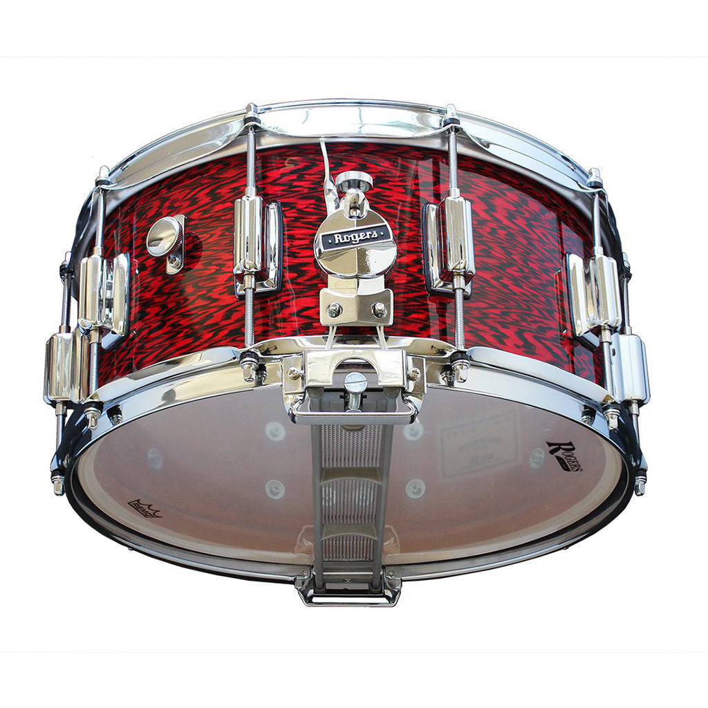 Rogers - 14"x6.5" - Beavertail Dyna-Sonic Snare Drum - Red Onyx