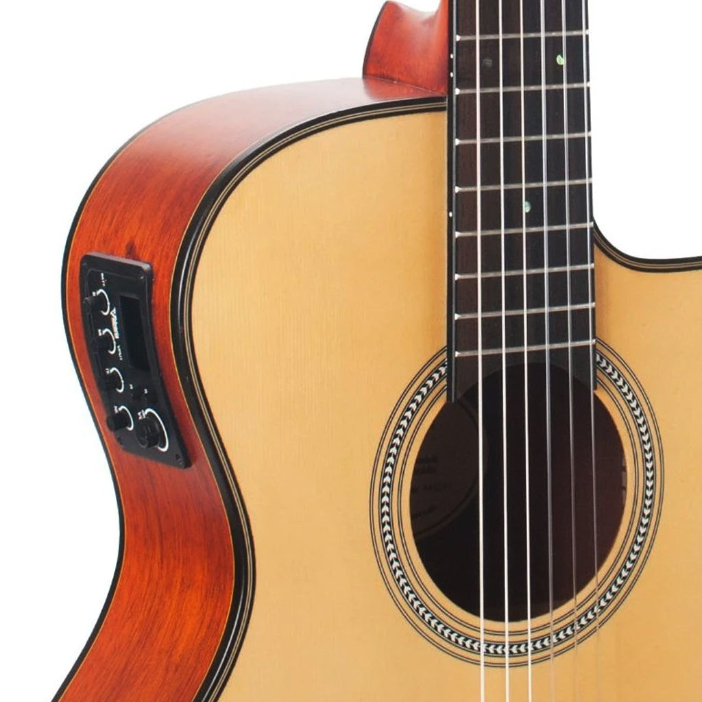 Valencia 430 Series 4 4 Nylon Acoustic with Pickup