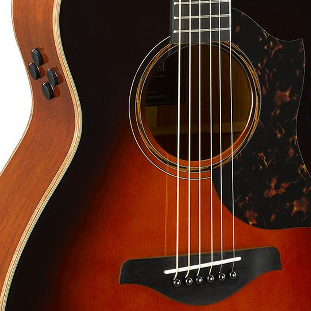 Yamaha AC3M Acoustic Guitar Brown Sunburst