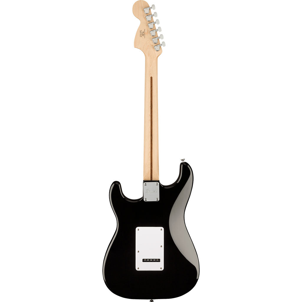 Squier - Affinity Series™ Stratocaster®, Maple Fingerboard, White Pickguard, Black