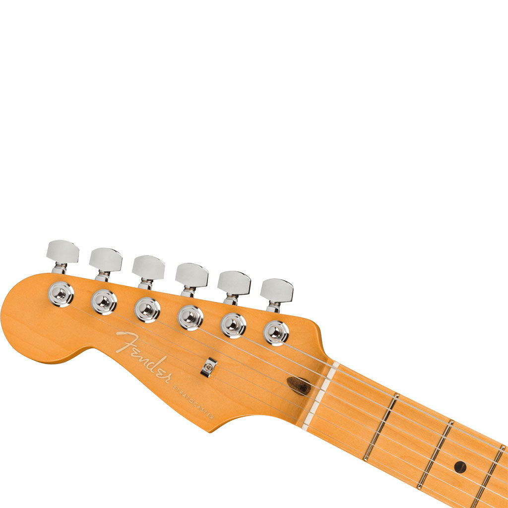 Fender - American Ultra Stratocaster® Left-Hand, Maple Fingerboard, Texas Tea