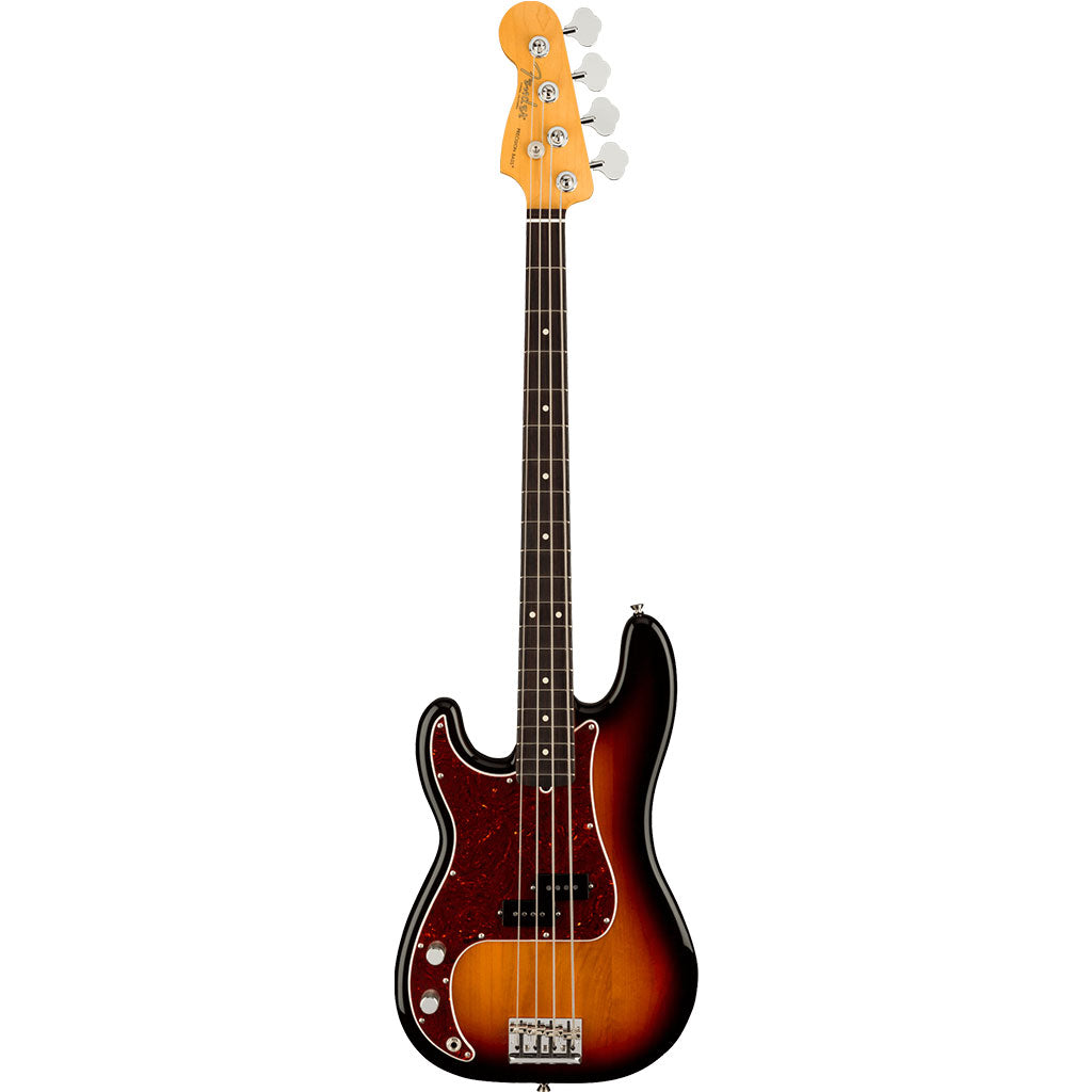 Fender - American Professional II Precision Bass® Left-Hand - Rosewood Fingerboard - 3-Color Sunburst