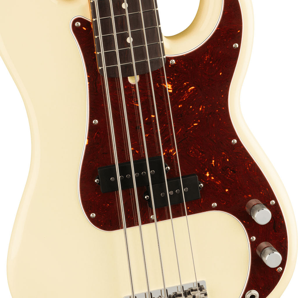 Fender - American Professional II Precision Bass® V - Rosewood Fingerboard - Olympic White