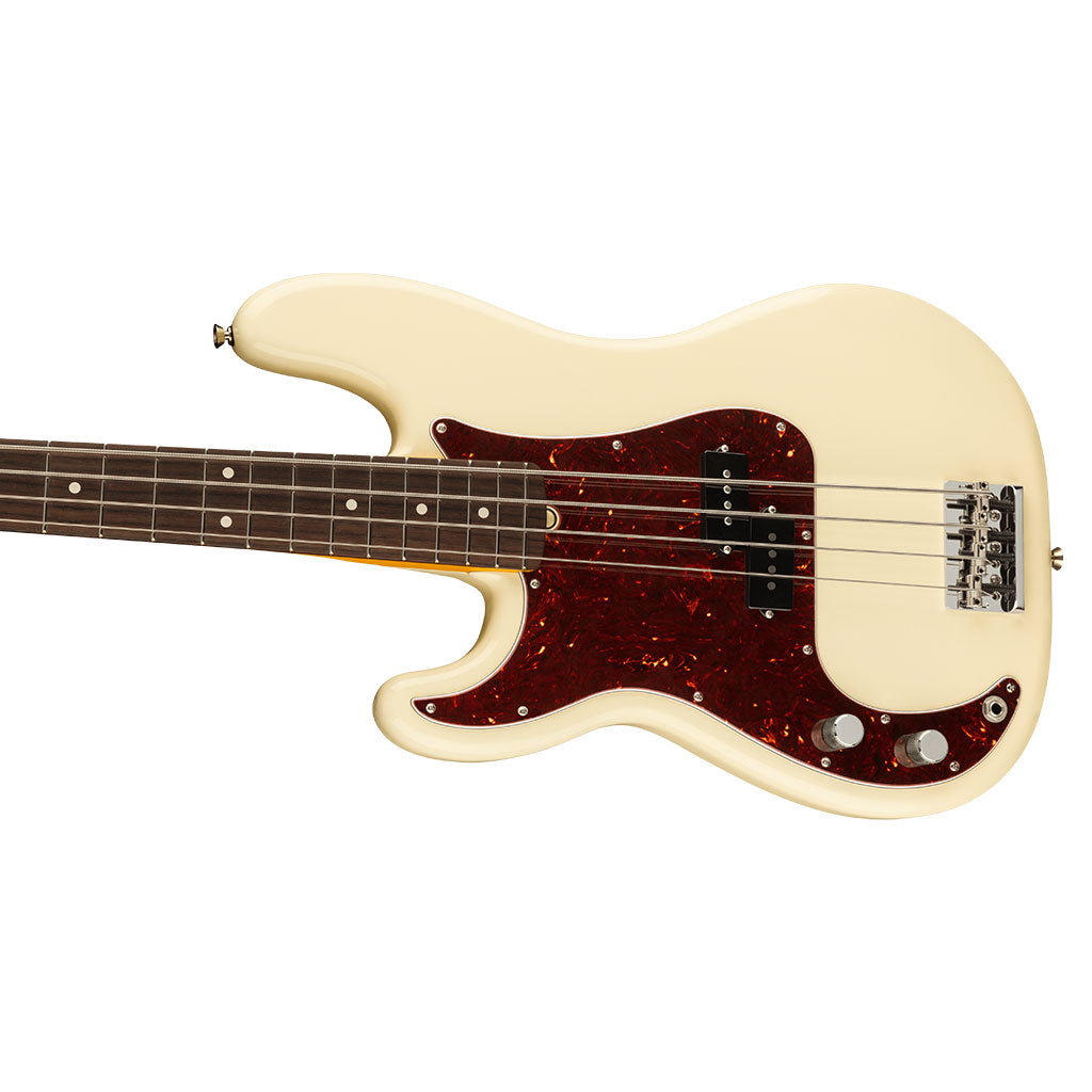 Fender - American Professional II Precision Bass® Left-Hand - Rosewood Fingerboard - Olympic White