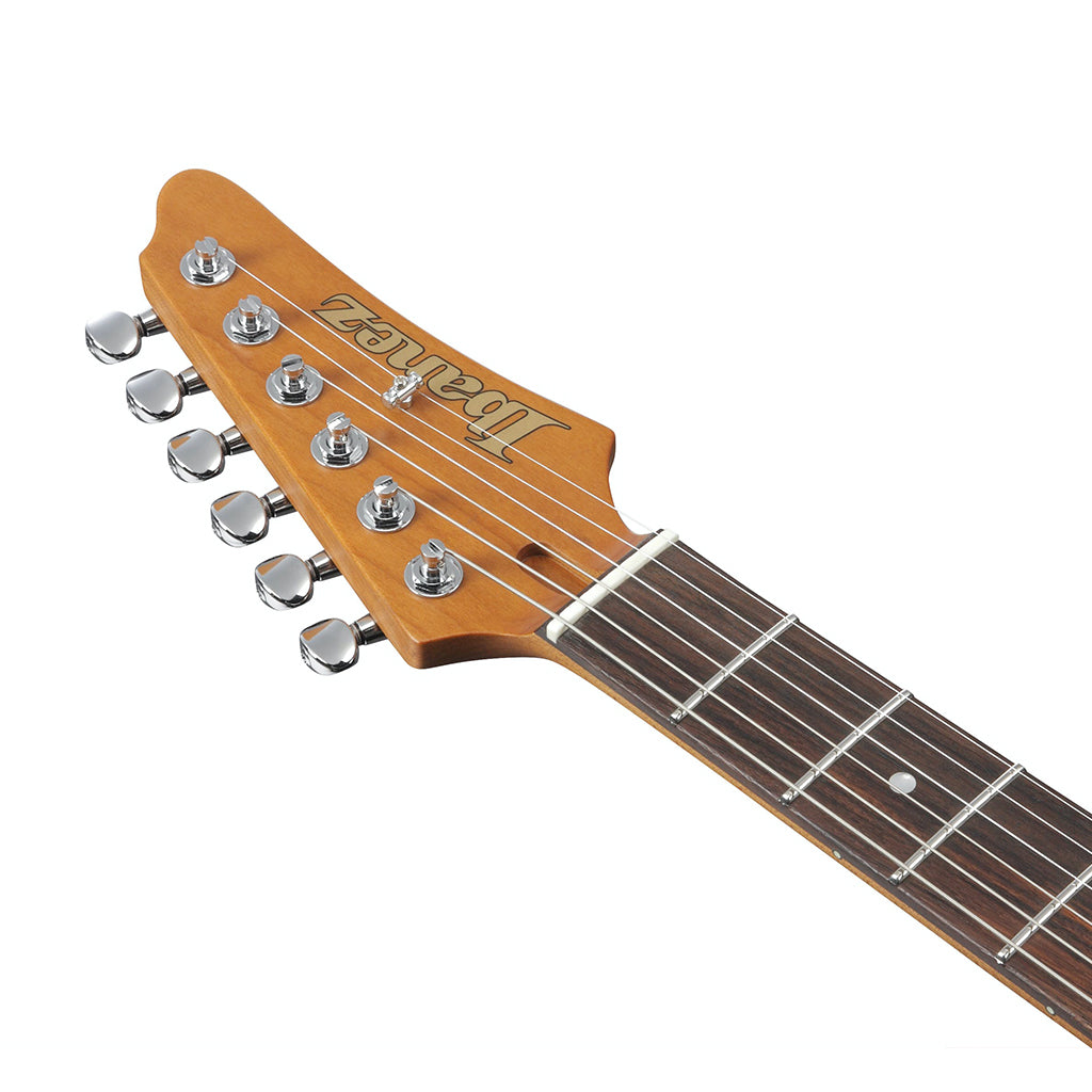 Ibanez - AZ2204NW Prestige Electric Guitar with Case - Dark Tide Blue