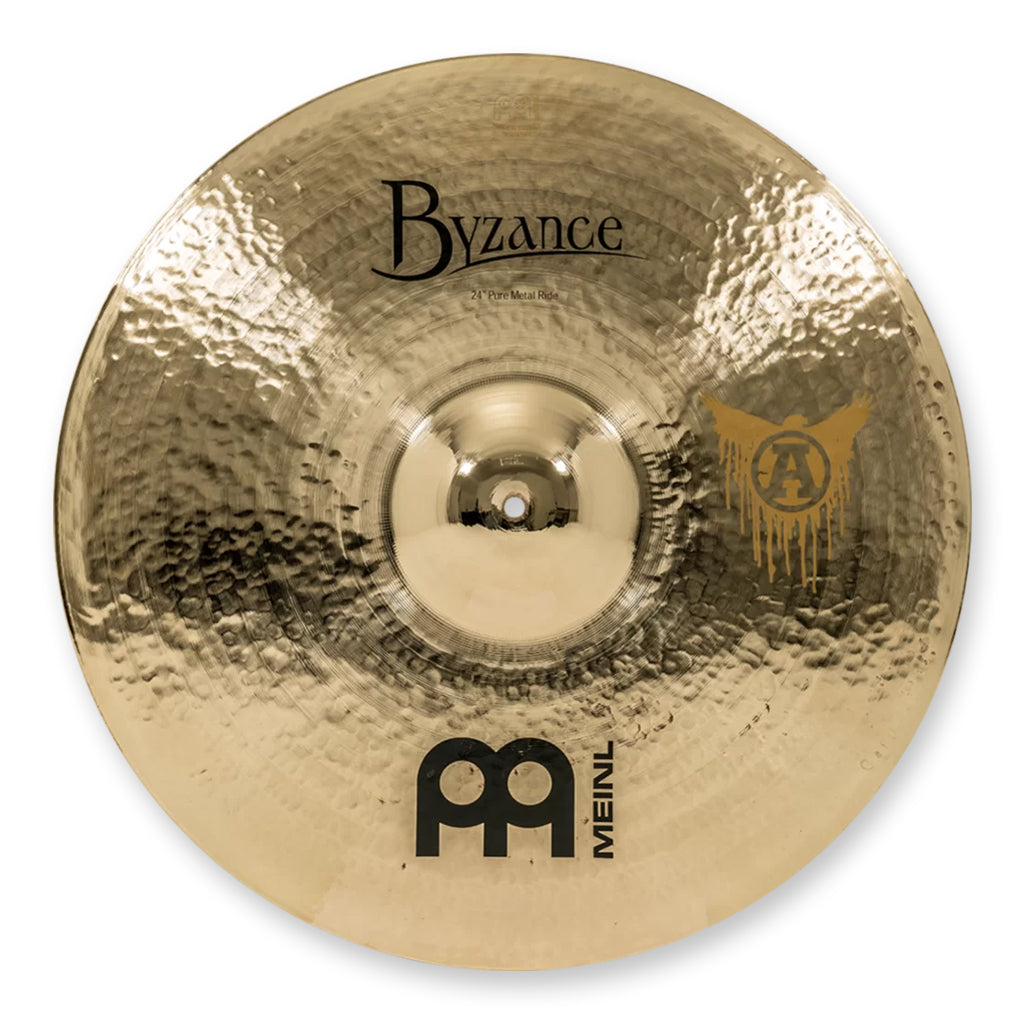 Meinl - Byzance Dark - 24" Pure Metal Ride - Brilliant