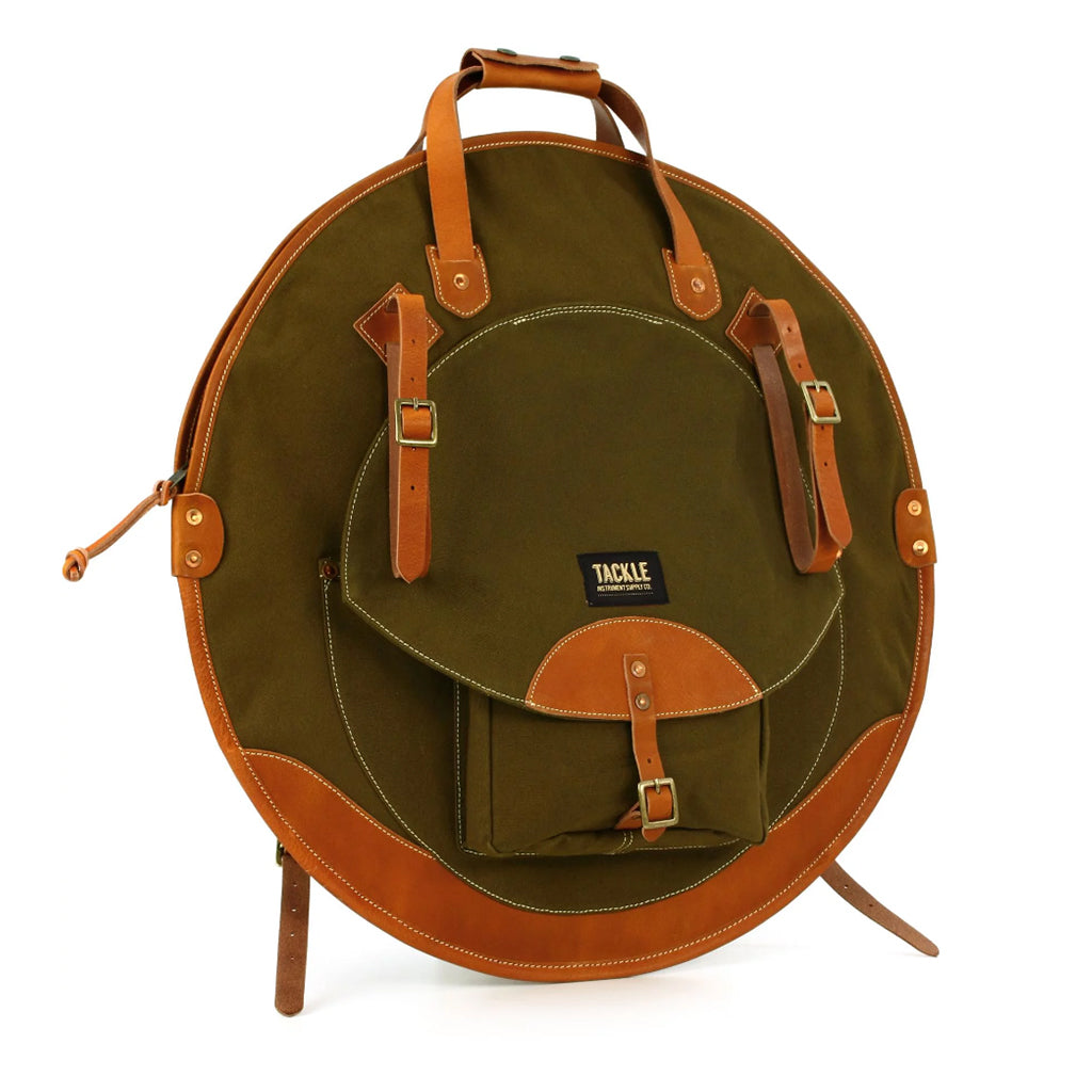 Tackle - 22&quot; Cymbal Bag - Forrest Green