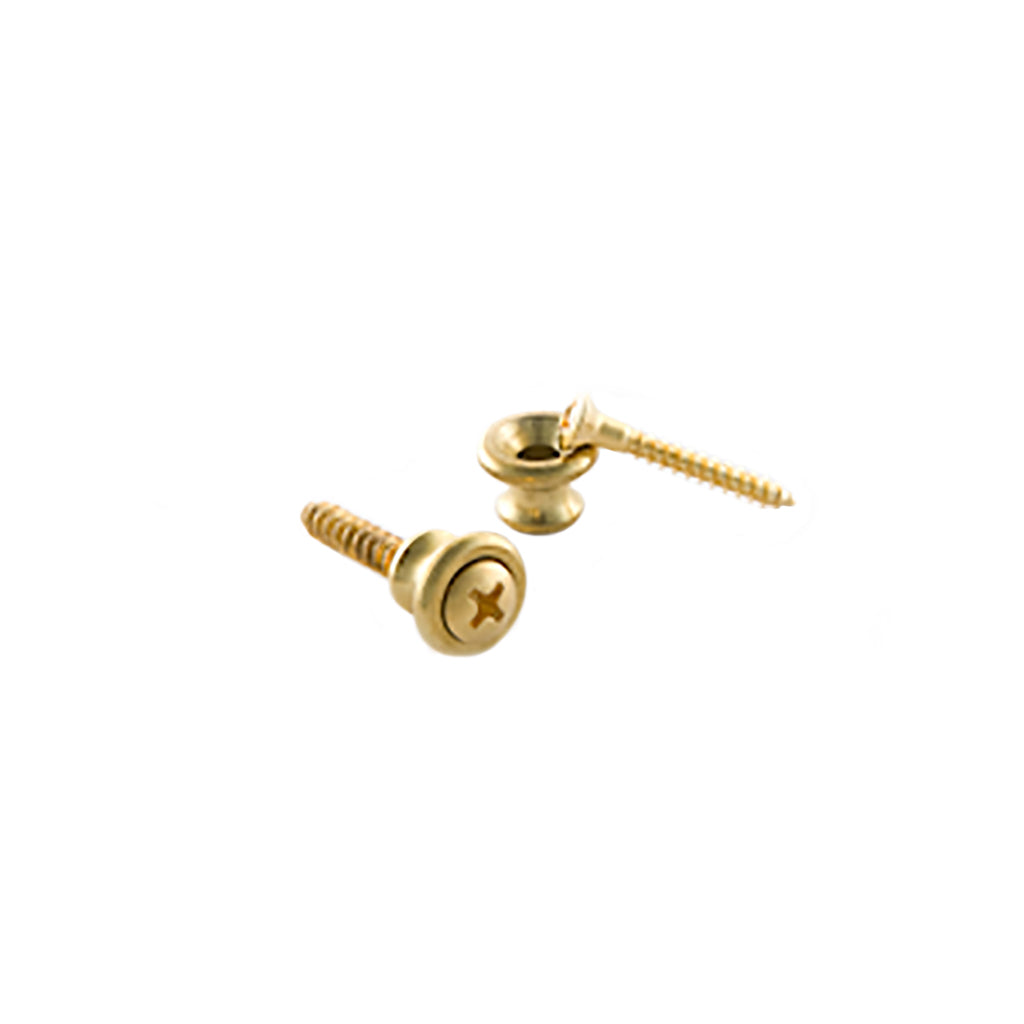 Gibson Strap Buttons - Brass