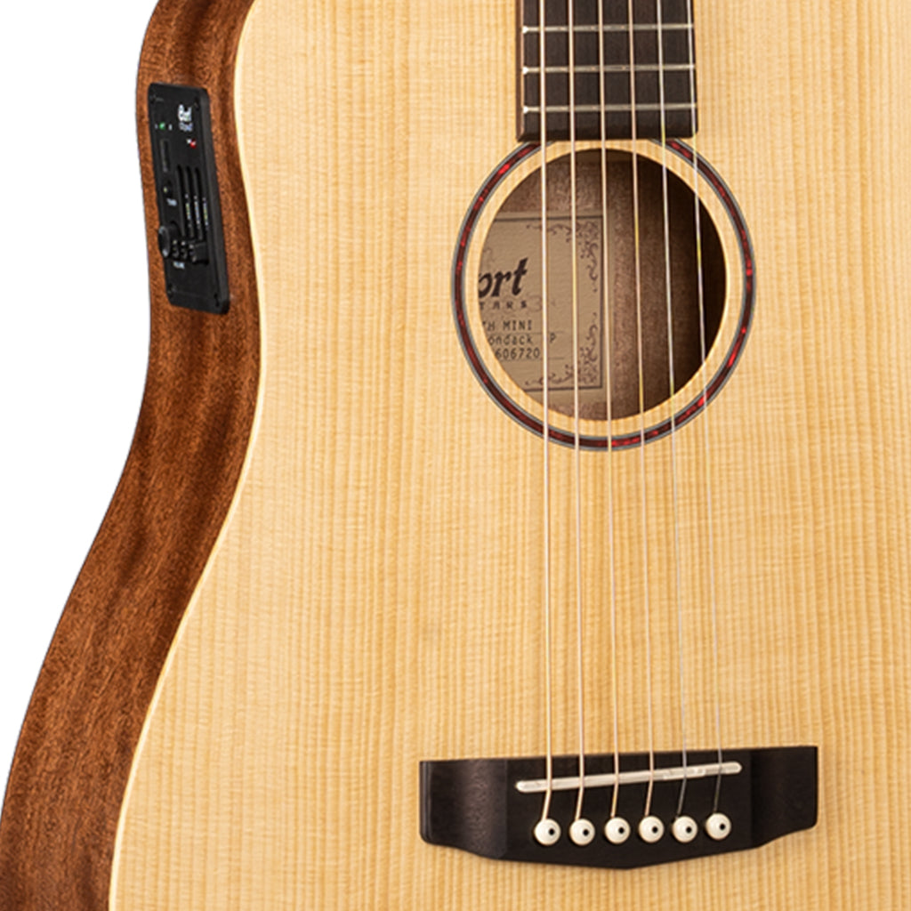 Cort Earth Mini E Adirondack Acoustic Guitar