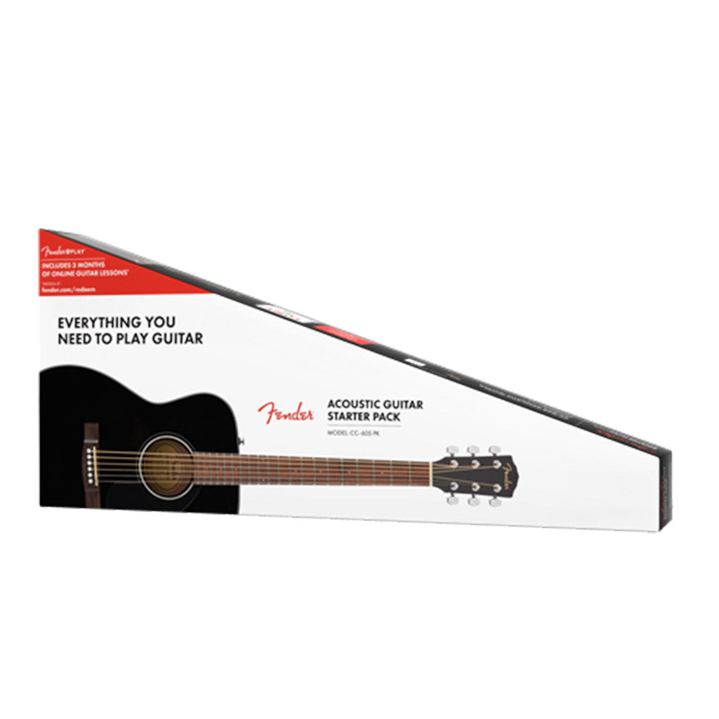 Fender CC-60S Concert Pack Black