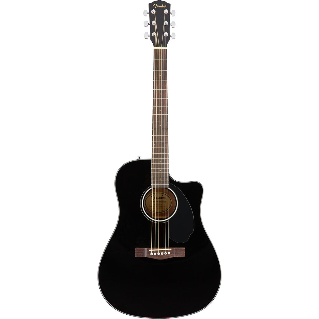 Fender CD 60SCE Dreadnought Black