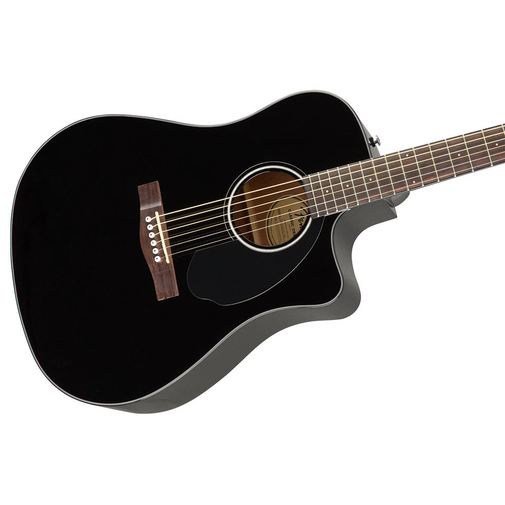Fender CD 60SCE Dreadnought Black