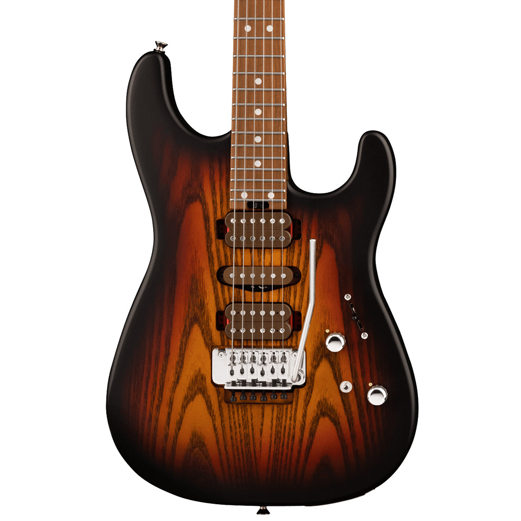 Charvel Guthrie Govan Signature MJ San Dimas SD24 CM Caramelized Maple Fingerboard Three Tone Sunburst
