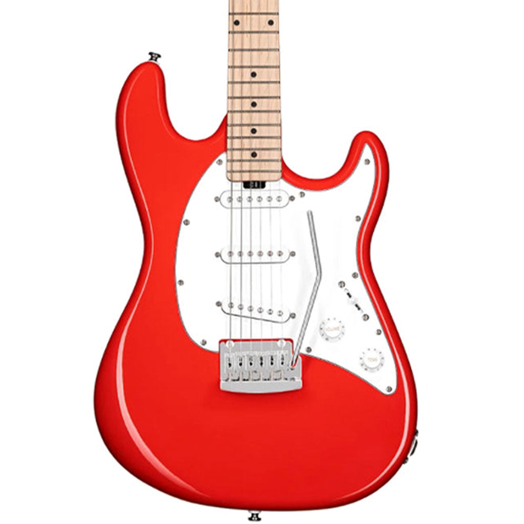 Sterling Sub Cutlass SSS - Fiesta Red- Maple Neck