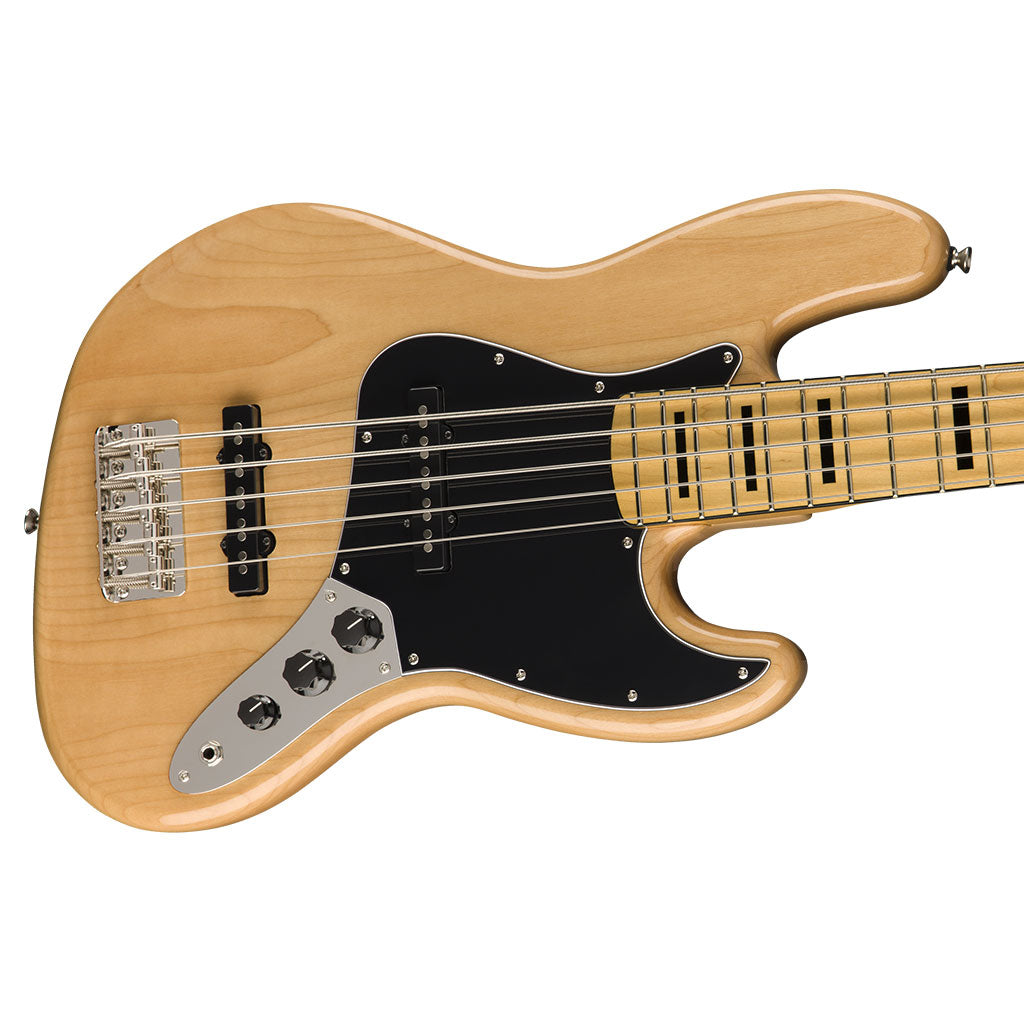 Squier Classic Vibe 70's Jazz Bass V - Natural - Maple Neck
