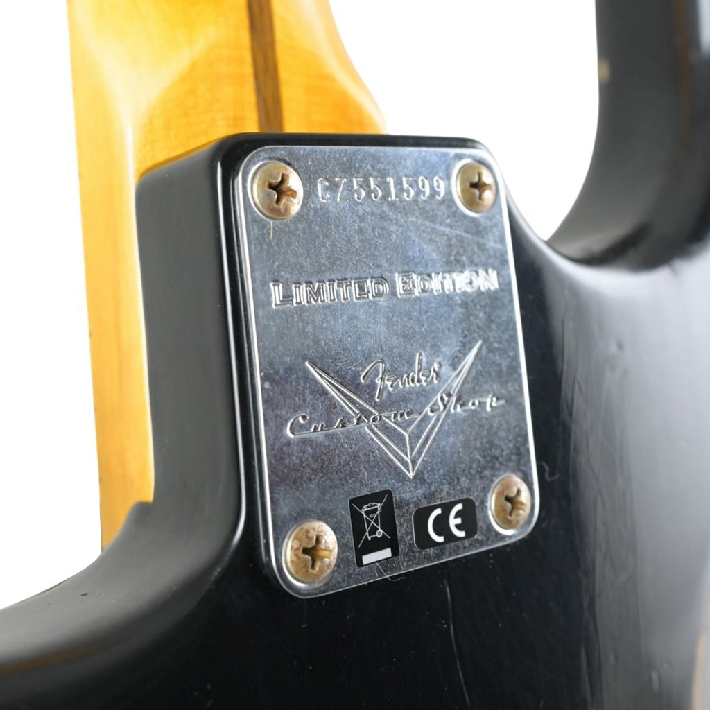 Fender Custom Shop Limited Edition Poblano II Stratocaster Relic Maple Fingerboard Aged Black