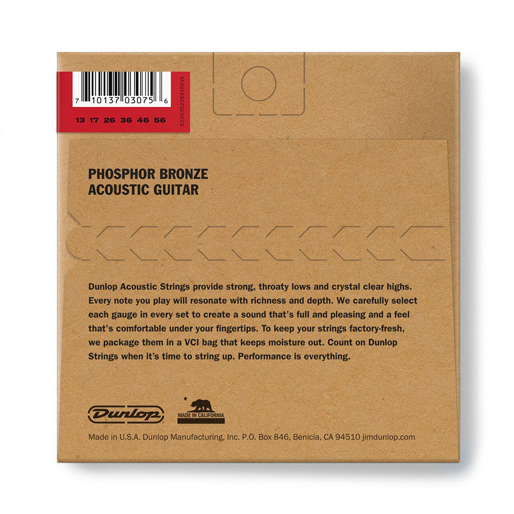 Dunlop 13-56 Phosphor Bronze - Acoustic Guitar Strings