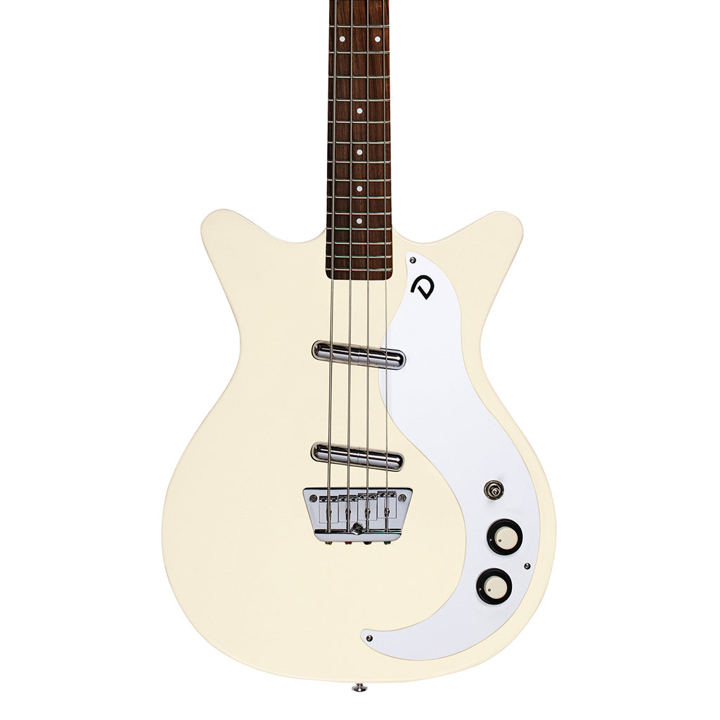 Danelectro '59 Short Scale Bass Guitar - Vintage Cream
