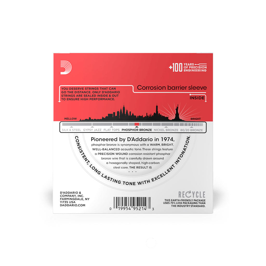 D'Addario Propack Phosphor Bronze 13-56