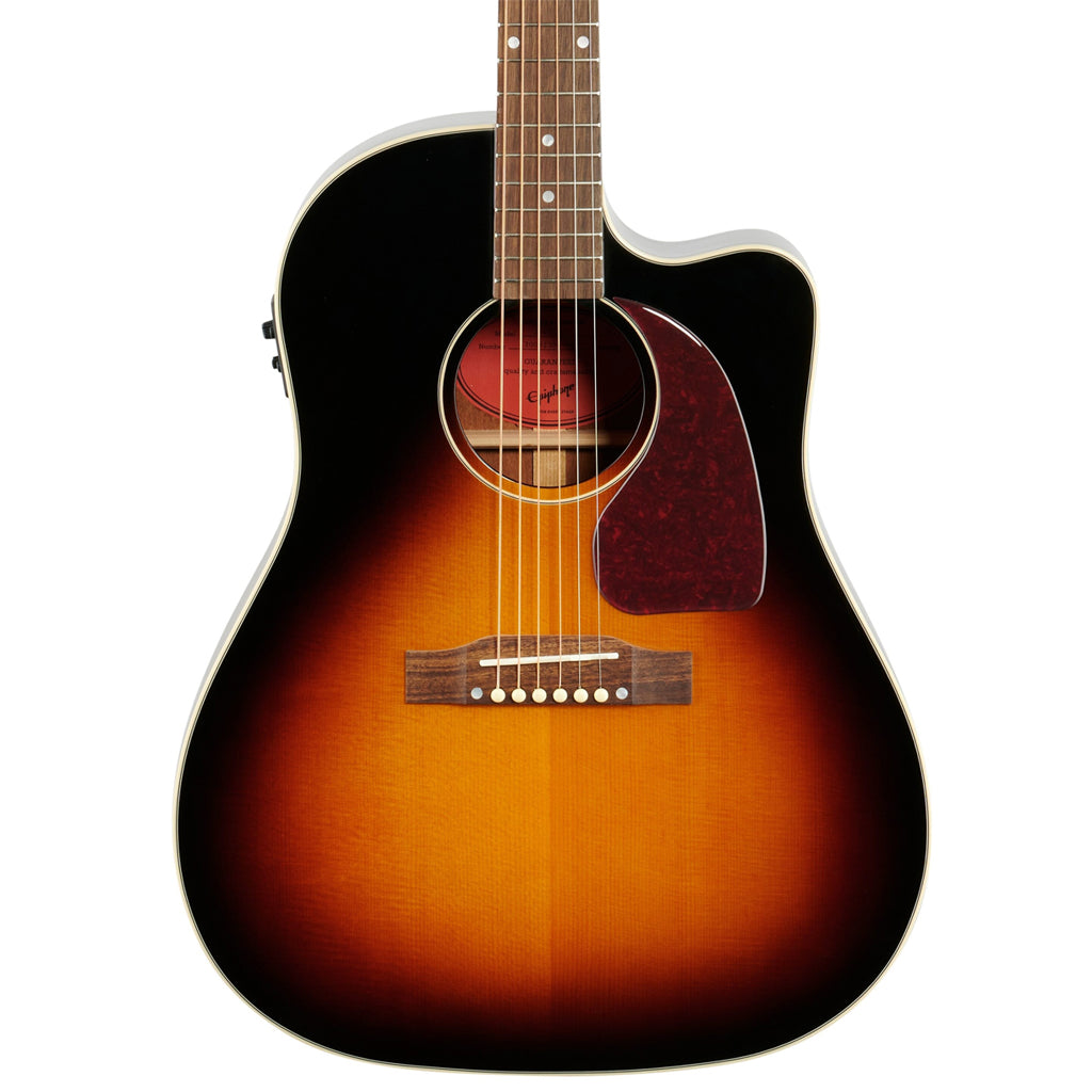 Epiphone J45EC Cutaway Vintage Sunburst