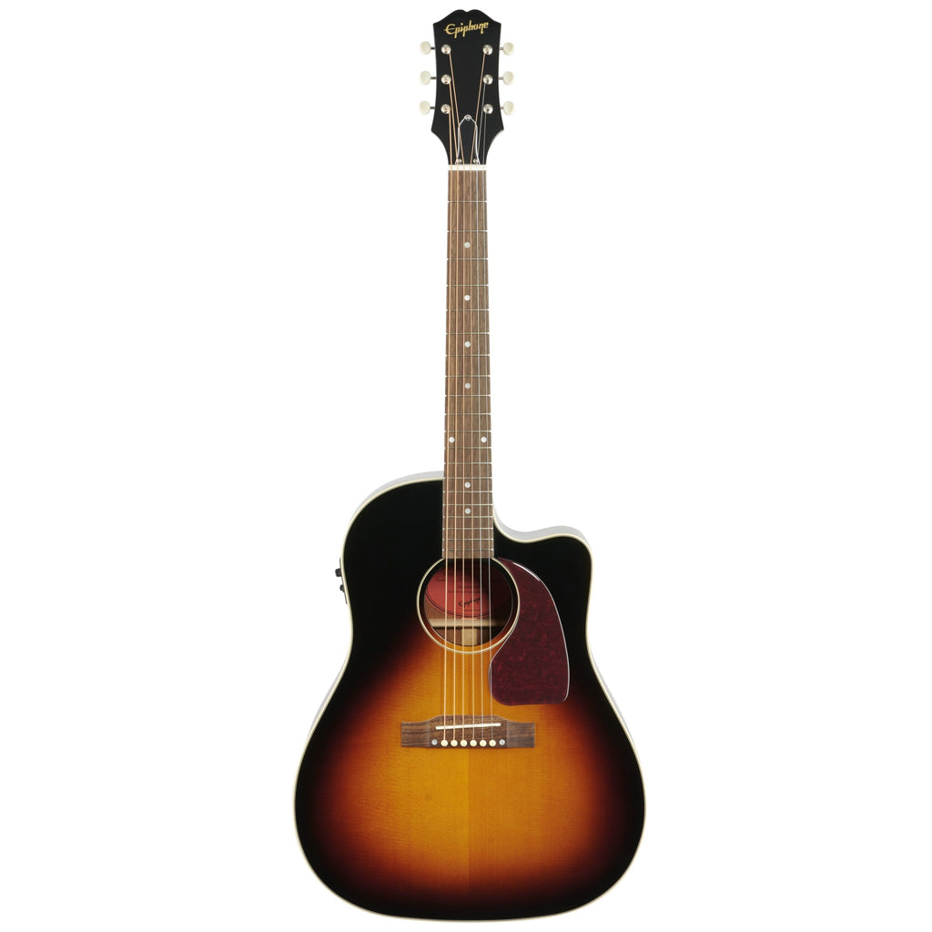 Epiphone J45EC Cutaway Vintage Sunburst