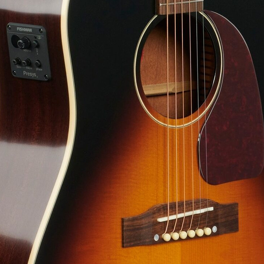 Epiphone J45EC Cutaway Vintage Sunburst