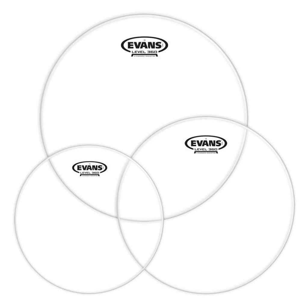 Evans G1 Clear Standard Tom Pack - 12" 13" 16"