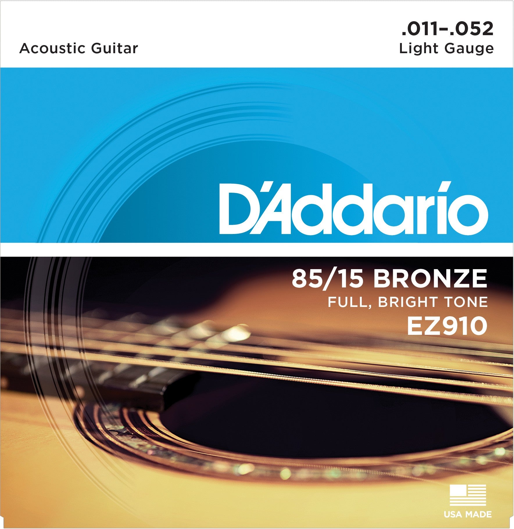 D'Addario EZ910 85/15 Bronze 11-52-Sky Music