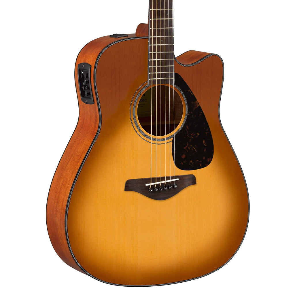 Yamaha FGX800C Acoustic Electric Guitar Sand Burst