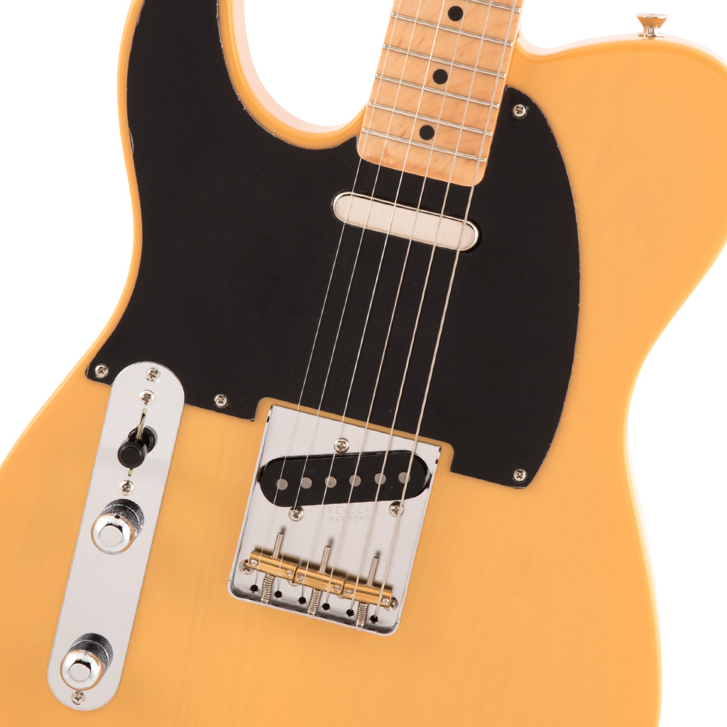Fender Made in Japan Traditional 50s Telecaster Left Handed Maple Fingerboard Butterscotch Blonde